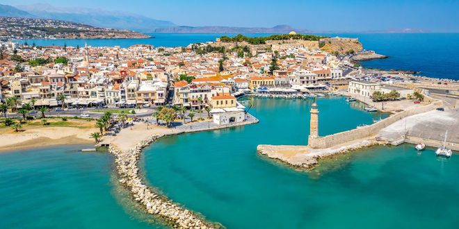 Το λιμάνι του Ρεθύμνου στην Κρήτη