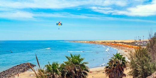 Ein Strand auf Gran Canaria, Spanien